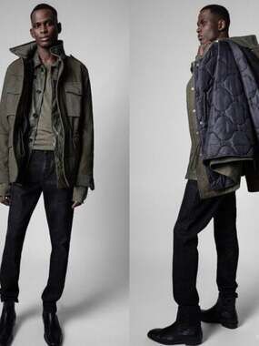 Zadig & Voltaire Bernard Amo Parka Size S